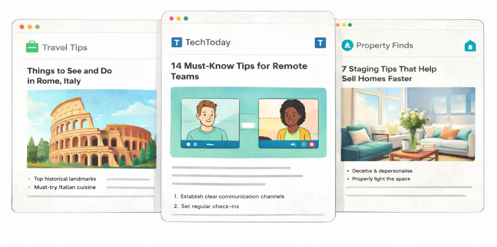 ai blog writing examples
